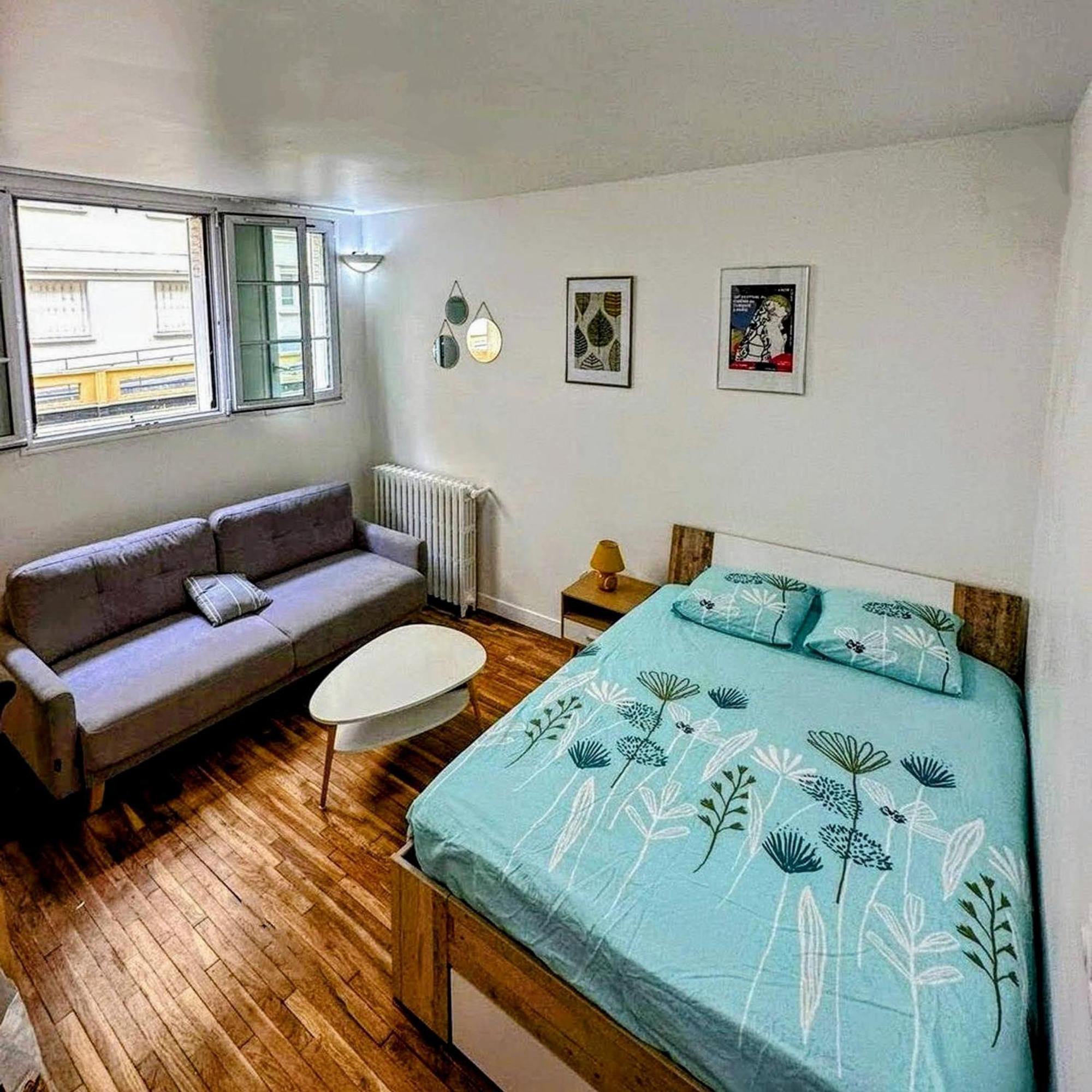 Studio Jaures - Equipped Studio Near Paris With Private Bathroom Montrouge Exterior photo